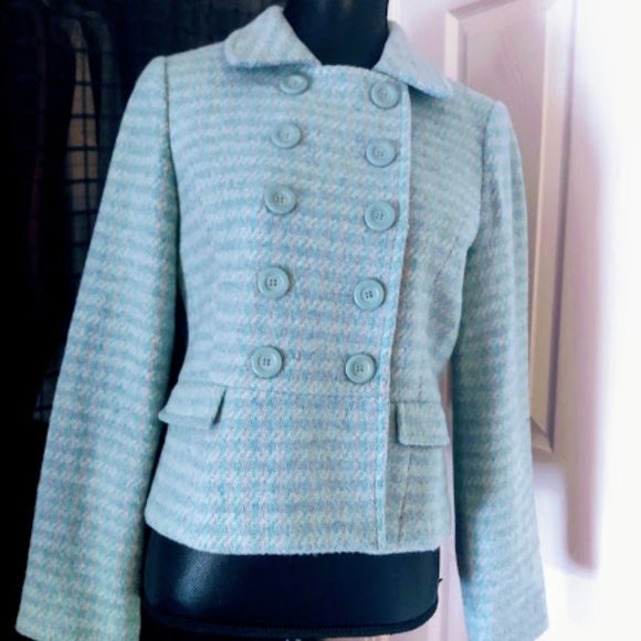 Gadzooks Jackets & Blazers - Vintage-Style Double Breasted Blazer Blue - L